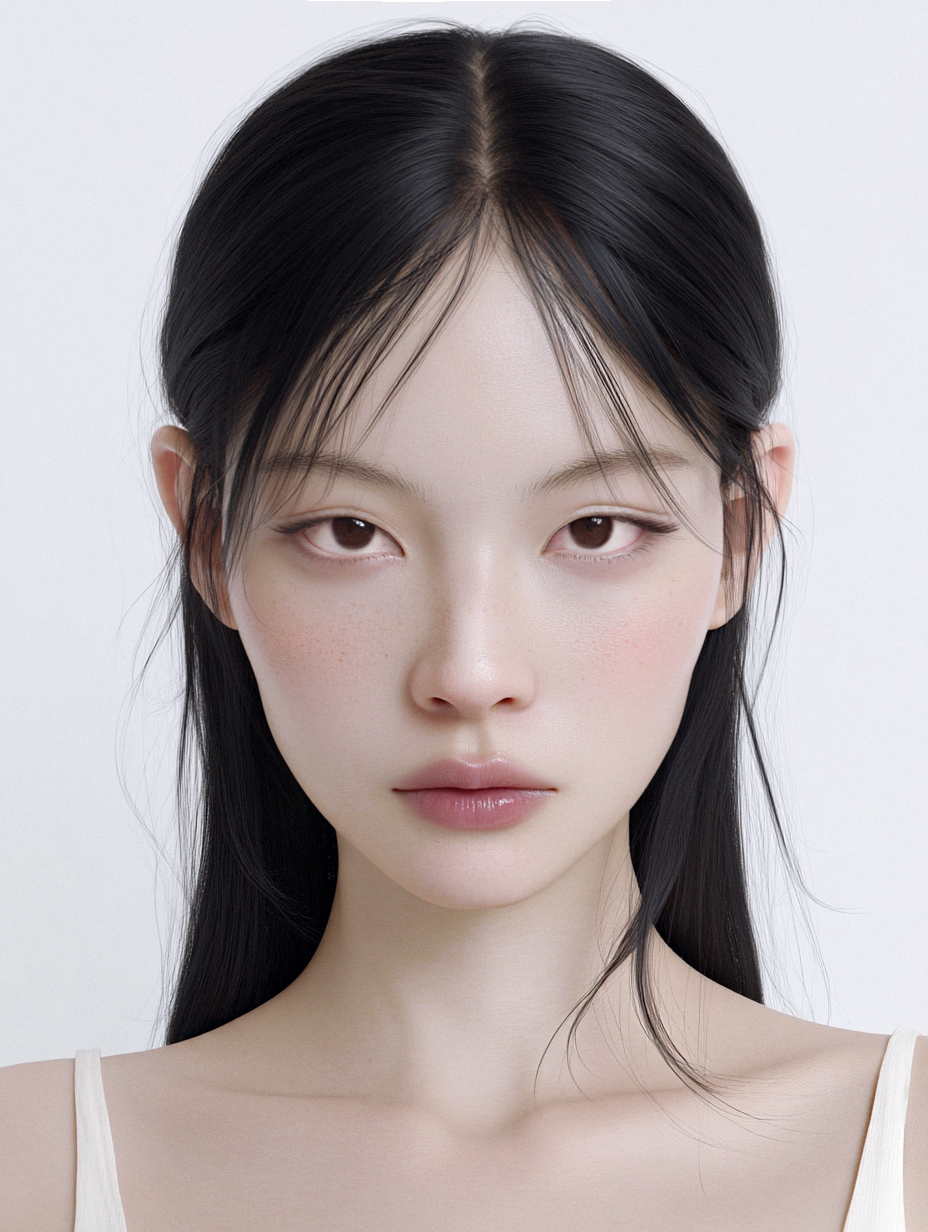 A pear set on a yellow plate upon a soft white canvas texture.